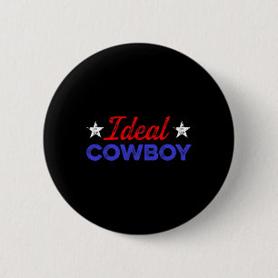 Macaron Rond 5 Cm Cowboy Horse Show Horseck Rider 4
