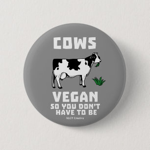 Macaron Rond 5 Cm Cows Vegan So