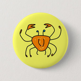 Macaron Rond 5 Cm crabe
