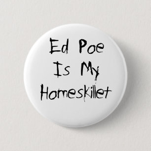 Macaron Rond 5 Cm Cravin' pour le bouton Corbeau