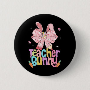 Macaron Rond 5 Cm Crayon de Pâques Jours de Pâques de l'enseignant B