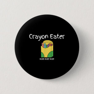 Macaron Rond 5 Cm Crayon Eater Funny Fps Vidéo Jeu Terme Jeu Tanky