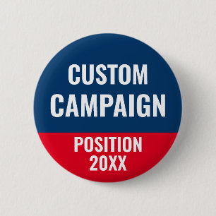 Macaron Rond 5 Cm Create Your Own Election Design Campaign Button