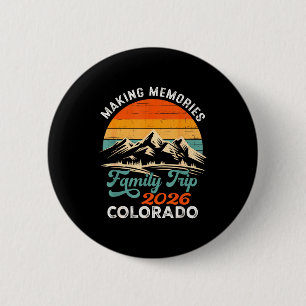Macaron Rond 5 Cm Créer des souvenirs colorado 2026 voyage familial