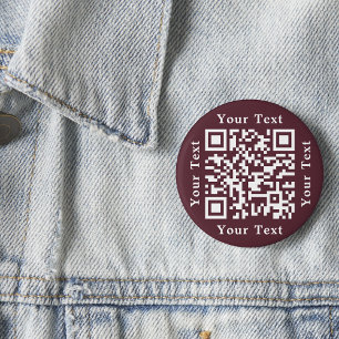 Macaron Rond 5 Cm Créer une URL de site Web d'entreprise ou un code