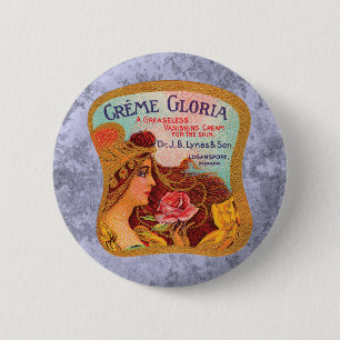 Macaron Rond 5 Cm Crème de disparaition de peau de Gloria de crème