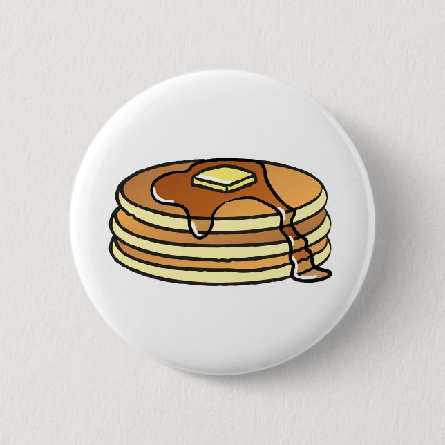 Macaron Rond 5 Cm Crêpes - bouton (Devant)