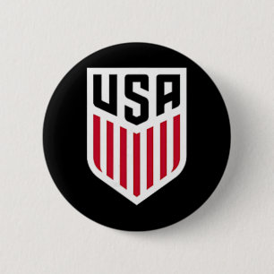 Macaron Rond 5 Cm Crest avant-arrière de football Usa Navy officiell