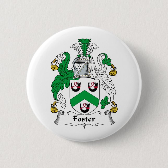 Macaron Rond 5 Cm Crête adoptive de famille (Devant)