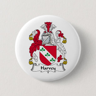 Macaron Rond 5 Cm Crête de famille de Harvey