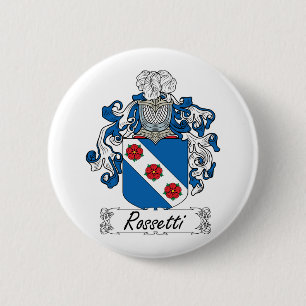 Macaron Rond 5 Cm Crête de famille de Rossetti