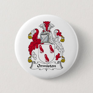 Macaron Rond 5 Cm Crête de famille d'Ormiston
