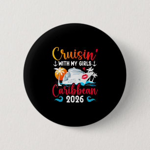 Macaron Rond 5 Cm Croisière Avec Mes Filles Croisière Caraïbes 2026