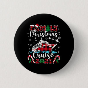 Macaron Rond 5 Cm Croisière de Noël en famille 2025 Correspondance C