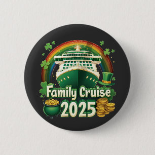 Macaron Rond 5 Cm Croisière en famille 2025 St. Patrick’s Matching L