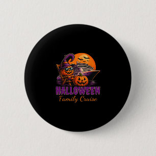 Macaron Rond 5 Cm Croisière familiale Halloween tenue assortie pour