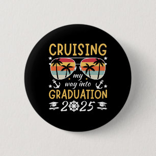 Macaron Rond 5 Cm Croisière Mon Chemin Vers La Croisière Graduation