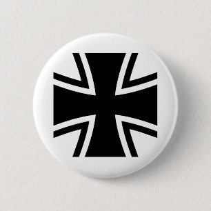 MACARON ROND 5 CM CROIX DE FER