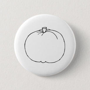 Macaron Rond 5 Cm Croquis citrouille
