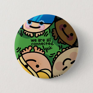 Macaron Rond 5 Cm croyance de bouton