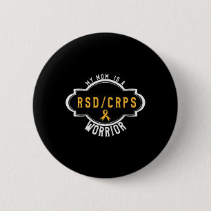 Macaron Rond 5 Cm Crpsrsd Sensibilisation Orange Ribbon Tee Cadeau P