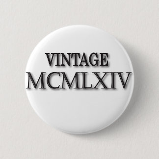 Macaron Rond 5 Cm Cru 1964 romain