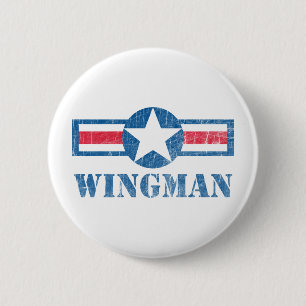 Macaron Rond 5 Cm Cru de Wingman