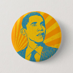 Macaron Rond 5 Cm Cru d'Obama