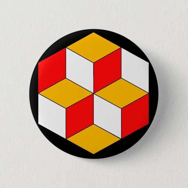 Macaron Rond 5 Cm cubes 3d (Devant)