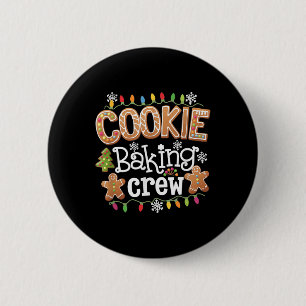 Macaron Rond 5 Cm Cuisine de biscuits Crew Cuisine Lover Père Noël X