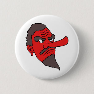 Macaron Rond 5 Cm Culture Face Japon Masque Japonais Les Êtres Non H