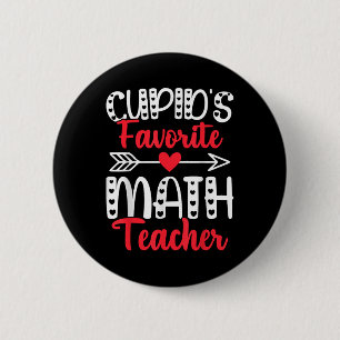 Macaron Rond 5 Cm Cupidons Mathématiques Favoris Enseignant Mathémat