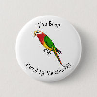 Cute happy parrot