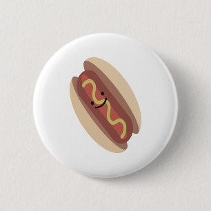 Macaron Rond 5 Cm Cute Kawaii Hot Dog