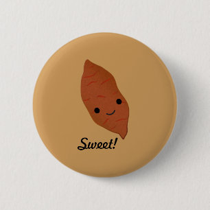 Macaron Rond 5 Cm Cute Kawaii Pomme de terre sucrée