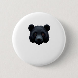 Macaron Rond 5 Cm Cute Oear Hear 3d - Animaux Monde Sticker