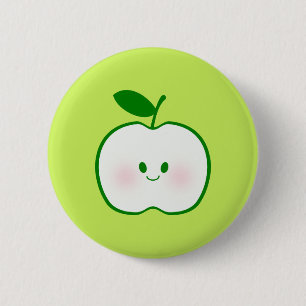 Macaron Rond 5 Cm Cute pomme