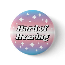 Cute Transgender Flag Gradient Hard of Hearing