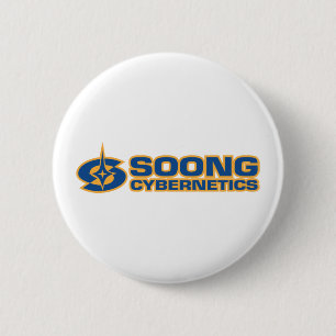 Macaron Rond 5 Cm Cybernétique de Soong - Noonien Soong