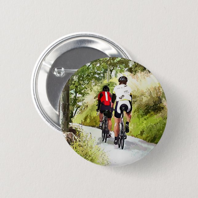 MACARON ROND 5 CM CYCLISME (Devant & derrière)