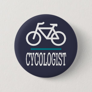 Macaron Rond 5 Cm CYCOLOGIST Vélo vélo vélo vélo drôle nouveauté