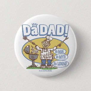 Macaron Rond 5 Cm Da_dad_zazzle