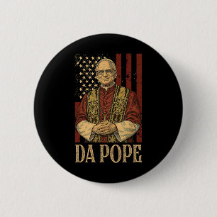 Macaron Rond 5 Cm Da Pape Leo Xiv Nouveau Pape Humour Drôle Hommes F