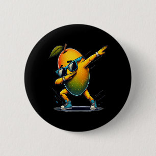 Macaron Rond 5 Cm Dab Dance Mango Danser Danser Dabbing Fruit