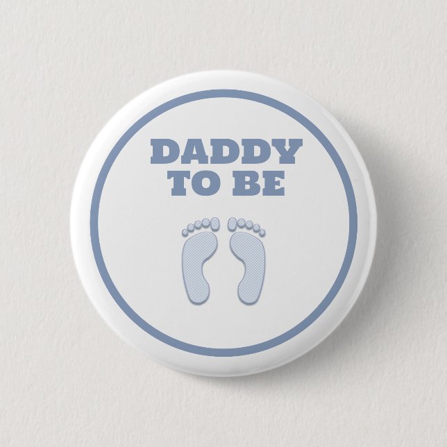 MACARON ROND 5 CM DADDY TO BE (Devant)