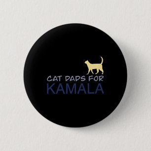 Macaron Rond 5 Cm Dads For Kamala Harris For President 2024