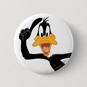 Macaron Rond 5 Cm DAFFY DUCK™ avec une excellente idée