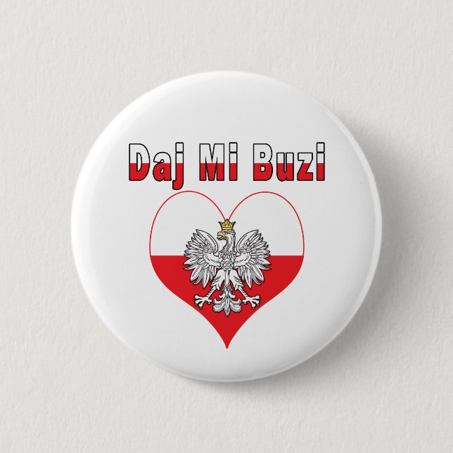Macaron Rond 5 Cm Daj Mi Buzi Eagle Heart (Devant)