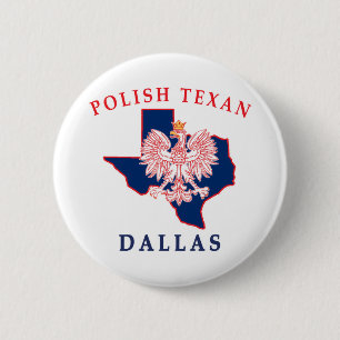 Macaron Rond 5 Cm Dallas polonais Texan