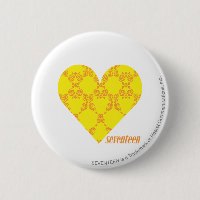Damassé 4 jaune-orange